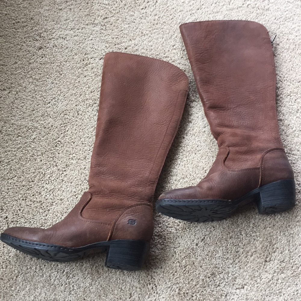 Born leather boots